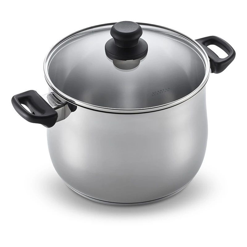 Scanpan Classic Steel Suppegryde Med Låg 10 Liter Uden Belægning 3 Scanpan Classic Steel Suppegryde Med Låg 10 Liter Uden Belægning