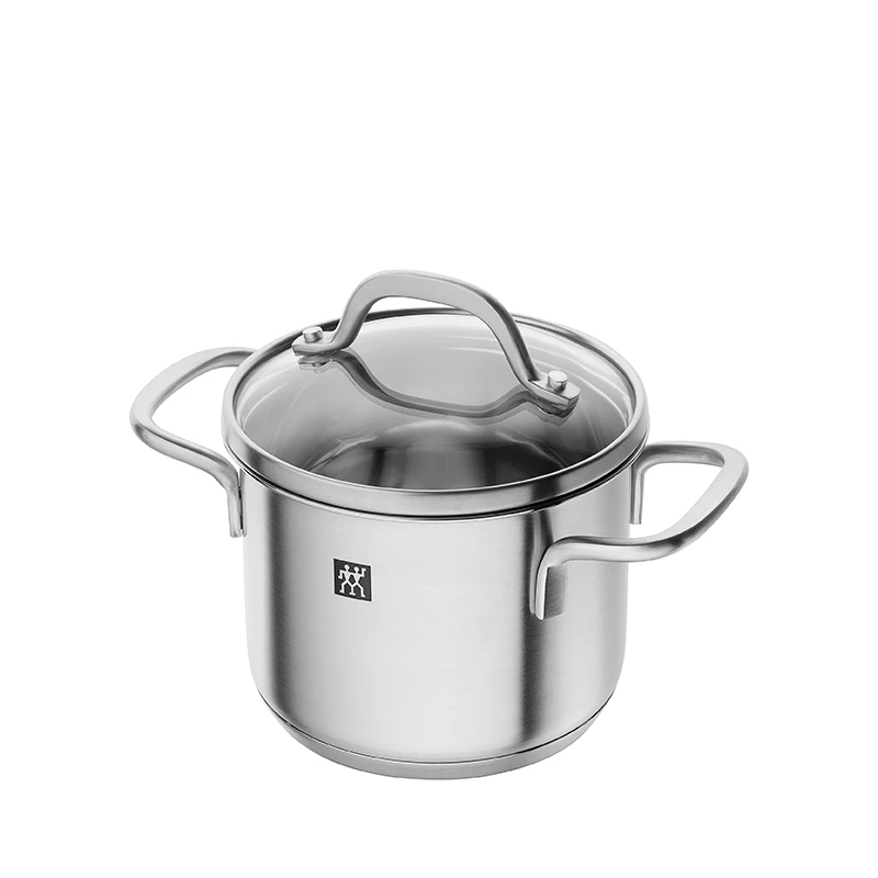 Zwilling Pico Gryde Uden Belægning Ø12 Cm Med Låg 1 Liter 3 Zwilling Pico Gryde Uden Belægning Ø12 Cm Med Låg 1 Liter