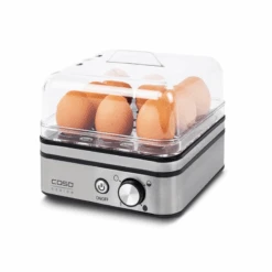 Caso æggekoger Til 8 æg Sort/stål