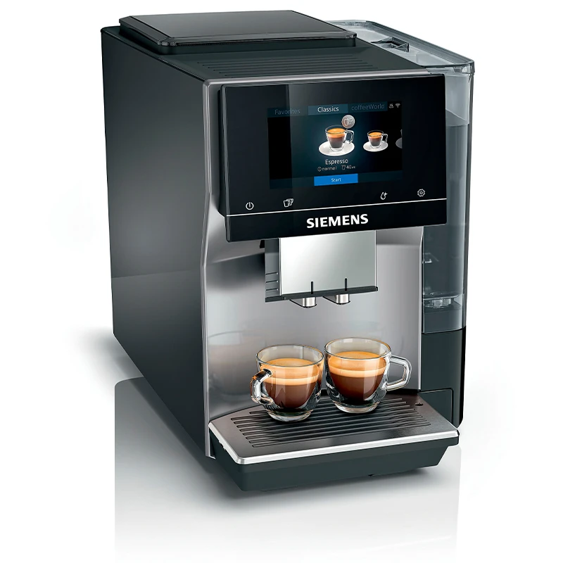 Siemens TP705R01 Fuldautomatiske Espresso/kaffemaskine Morgendis 3 Siemens TP705R01 Fuldautomatiske Espresso/kaffemaskine Morgendis