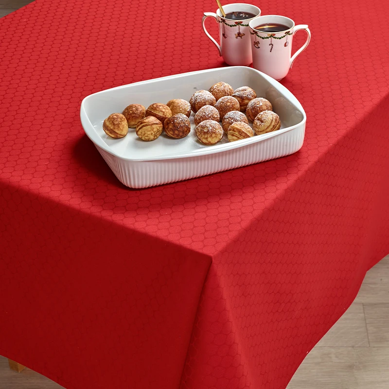 Nordisk Tekstil Honey Dug Rød 140x320 Cm 3 Nordisk Tekstil Honey Dug Rød 140x320 Cm