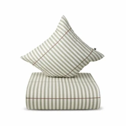 Nordisk Tekstil Outline Sengesæt Grøn 140 X 220 Cm