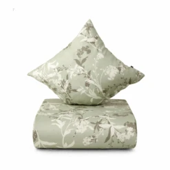 Nordisk Tekstil Botanique Sengesæt Støvet Grøn 140 X 200 Cm