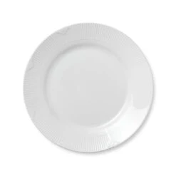 Royal Copenhagen Hvid Elements Tallerken 19 Cm