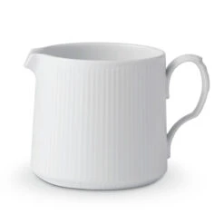 Royal Copenhagen Hvid Riflet Kande 0,70 L