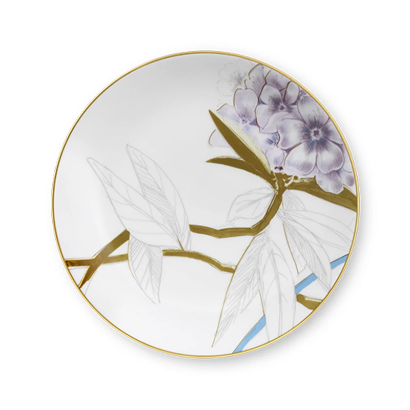 Royal Copenhagen Flora Tallerken Rhodondendron 19 Cm 3 Royal Copenhagen Flora Tallerken Rhodondendron 19 Cm