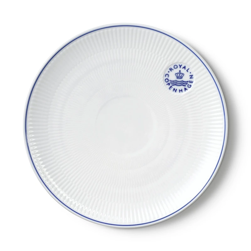Royal Copenhagen Blueline Coupe Tallerken 23 Cm 3 Royal Copenhagen Blueline Coupe Tallerken 23 Cm