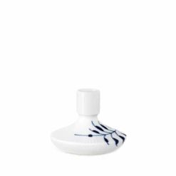 Royal Copenhagen Blå Mega Riflet Lysestage 8 Cm