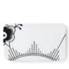 Royal Copenhagen Sort Mega Riflet Serveringsbræt 15,5 Cm -Södahl Butik 5705140741442