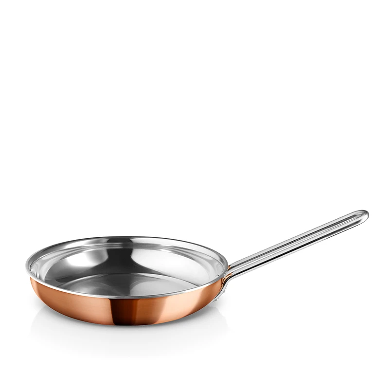Eva Trio Kobber Stegepande Uden Belægning Ø24 Cm 3 Eva Trio Kobber Stegepande Uden Belægning Ø24 Cm