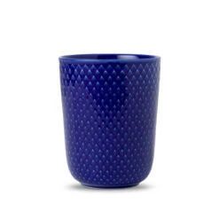 Lyngby Porcelæn Rhombe Color Krus Mørkeblå 33 Cl