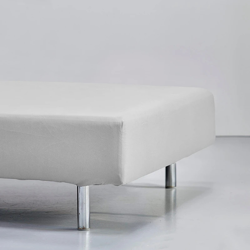 Night & Day Boxlagen 90x200x30 Cm Satin Hvid 3 Night & Day Boxlagen 90x200x30 Cm Satin Hvid