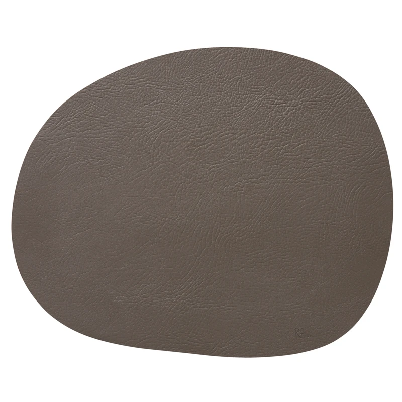 RAW Dækkeserviet Recycled Læder Clay 3 RAW Dækkeserviet Recycled Læder Clay