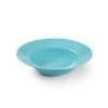 Lyngby Porcelæn Rhombe Color Dyb Tallerken Turkis 24,5 Cm -Södahl Butik 5711507019826