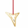 Georg Jensen 2021 Ornament Tretakket Stjerne Forgyldt -Södahl Butik 5713275208143