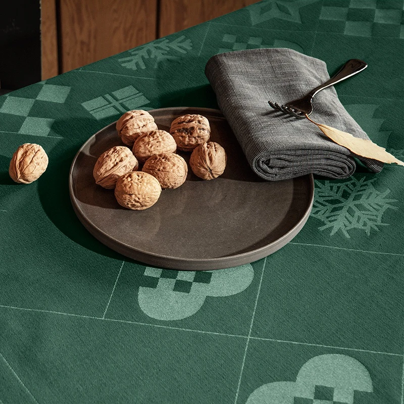 Rosendahl Damask Dug Natale 150x370 Cm Grøn 3 Rosendahl Damask Dug Natale 150x370 Cm Grøn