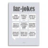 Dialægt Plakat Far-jokes 50x70 Cm