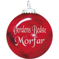 Rolsted Copenhagen Julekugle: Verdens Bedste Morfar