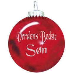 Rolsted Copenhagen Julekugle: Verdens Bedste Søn