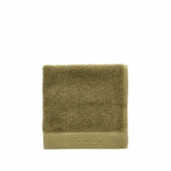 Södahl Comfort Organic Vaskeklud Khaki 30x30 Cm