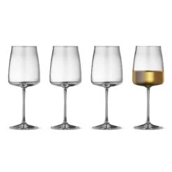 Lyngby Glas Zero Hvidvinsglas 4 Stk. 43 Cl