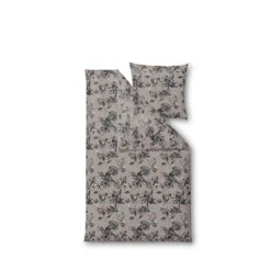 Södahl Organic Sengsæt History Bloom Grå 140x200 Cm