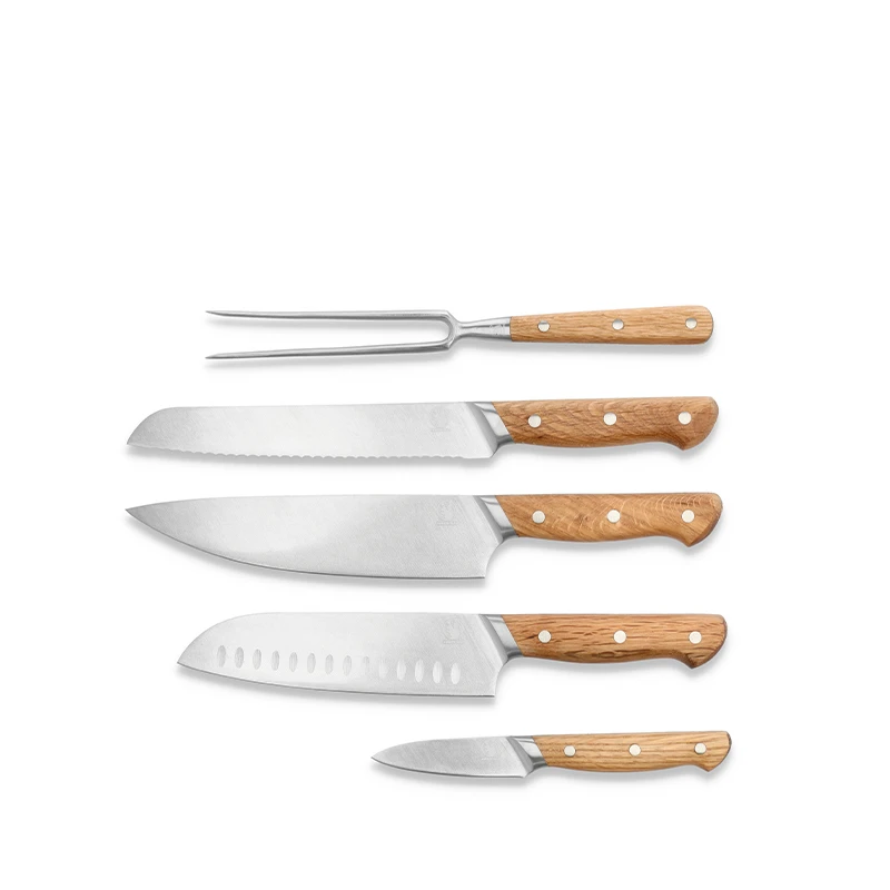 Morsø Foresta Knivsæt Egetræ 5 Stk. 3 Morsø Foresta Knivsæt Egetræ 5 Stk.