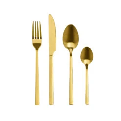 Nordic Sense Bestiksæt 16 Dele Guld