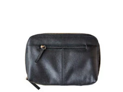 Corium Pung/ Clutch 24x17 Cm Sort Skind