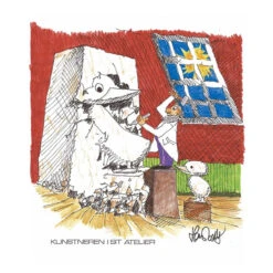 Architectmade Plakat Kunsteren I Sit Atelier 30x40 Cm