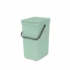 Brabantia Sort & Go Affaldsspand Med Låg Jade Green 12 Liter -Södahl Butik 8710755211829