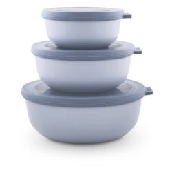 Mepal Cirqula Skålesæt Med Låg Lav Nordic Blue