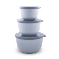 Mepal Cirqula Skålesæt Med Låg Høj Nordic Blue