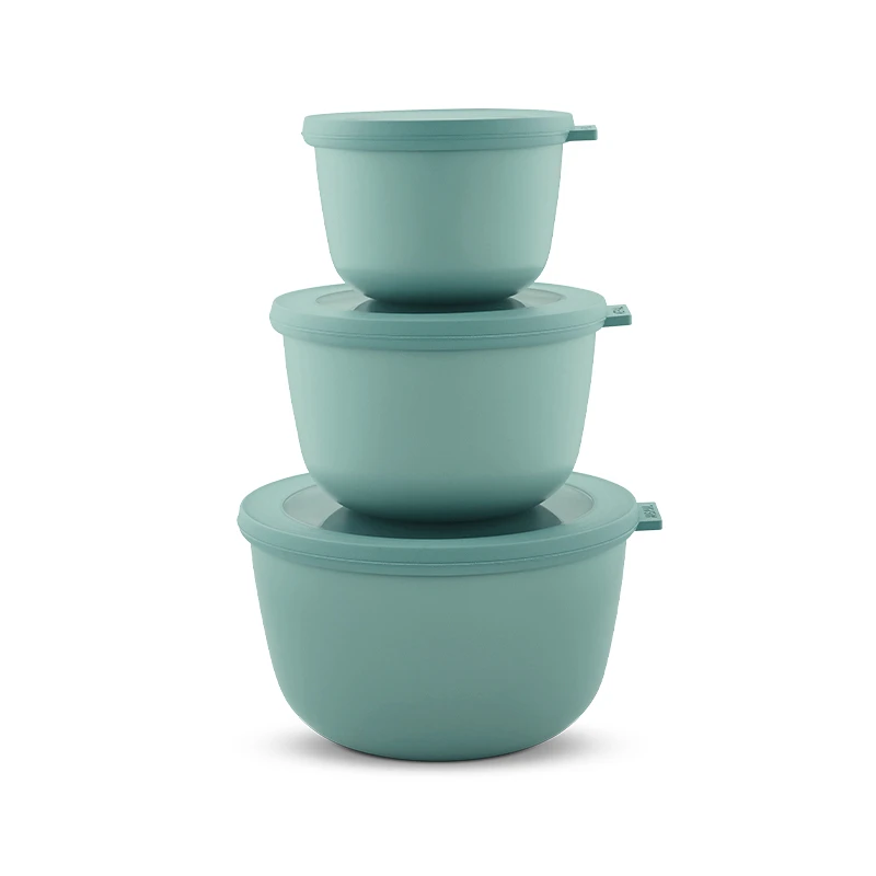 Mepal Cirqula Skålesæt Med Låg Høj Nordic Green 3 Mepal Cirqula Skålesæt Med Låg Høj Nordic Green