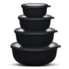 Mepal Cirqula Skålesæt Med Låg Lav Sort -Södahl Butik 8711269947822