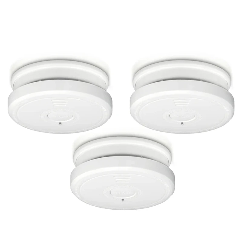 Alecto SA-20 Triple 3x Røgalarm Med Time-out Knap 3 Alecto SA-20 Triple 3x Røgalarm Med Time-out Knap